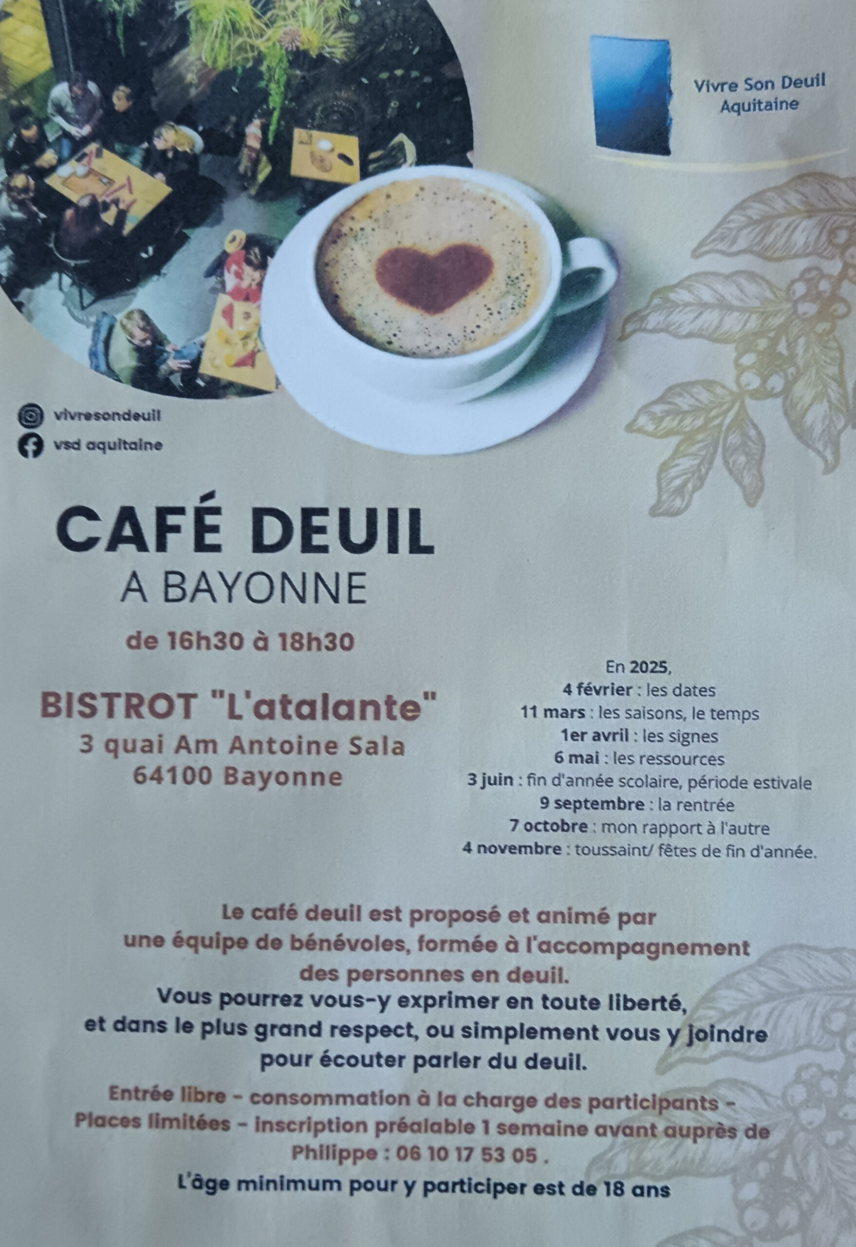 Café deuil