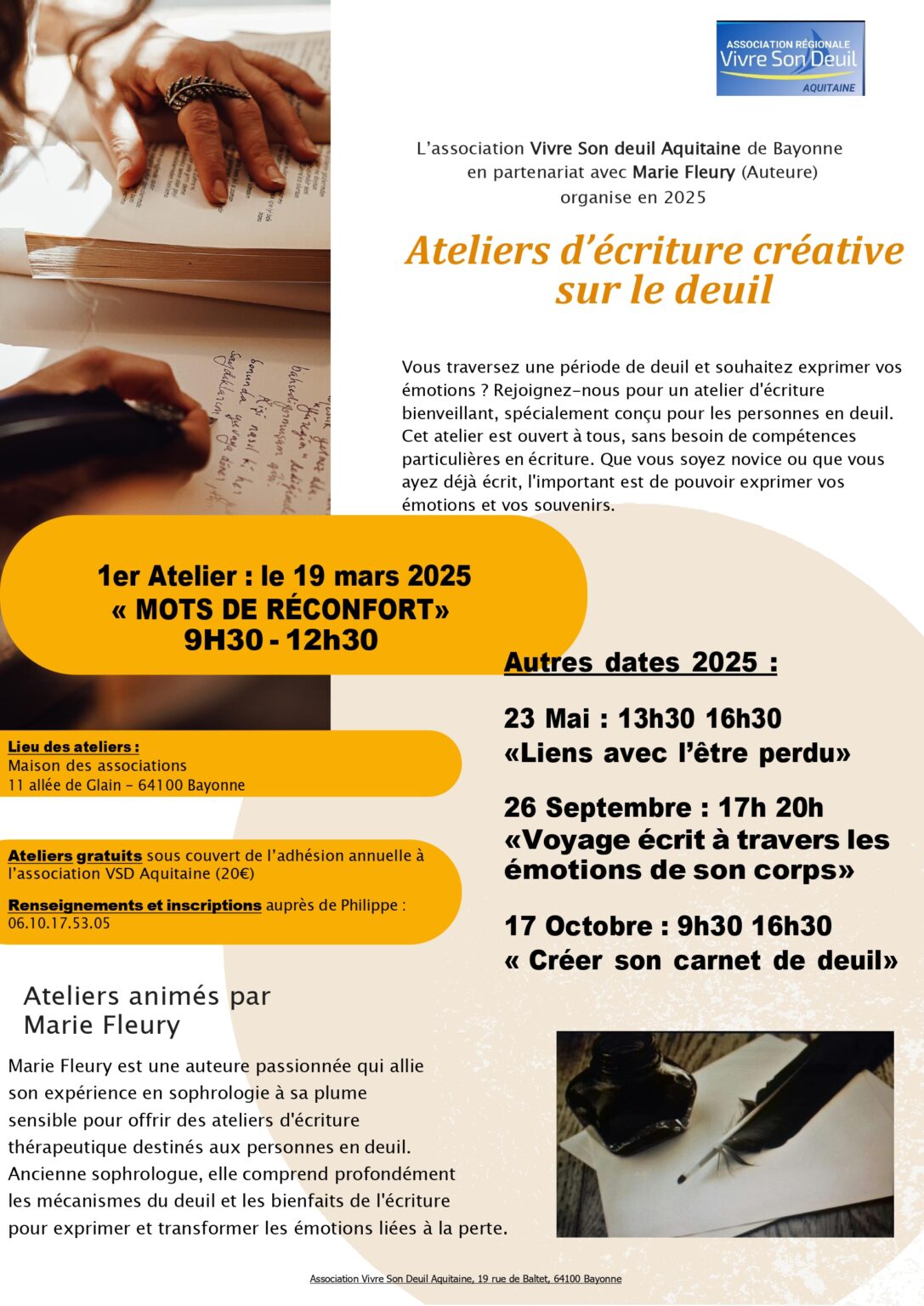 atelier d'écriture